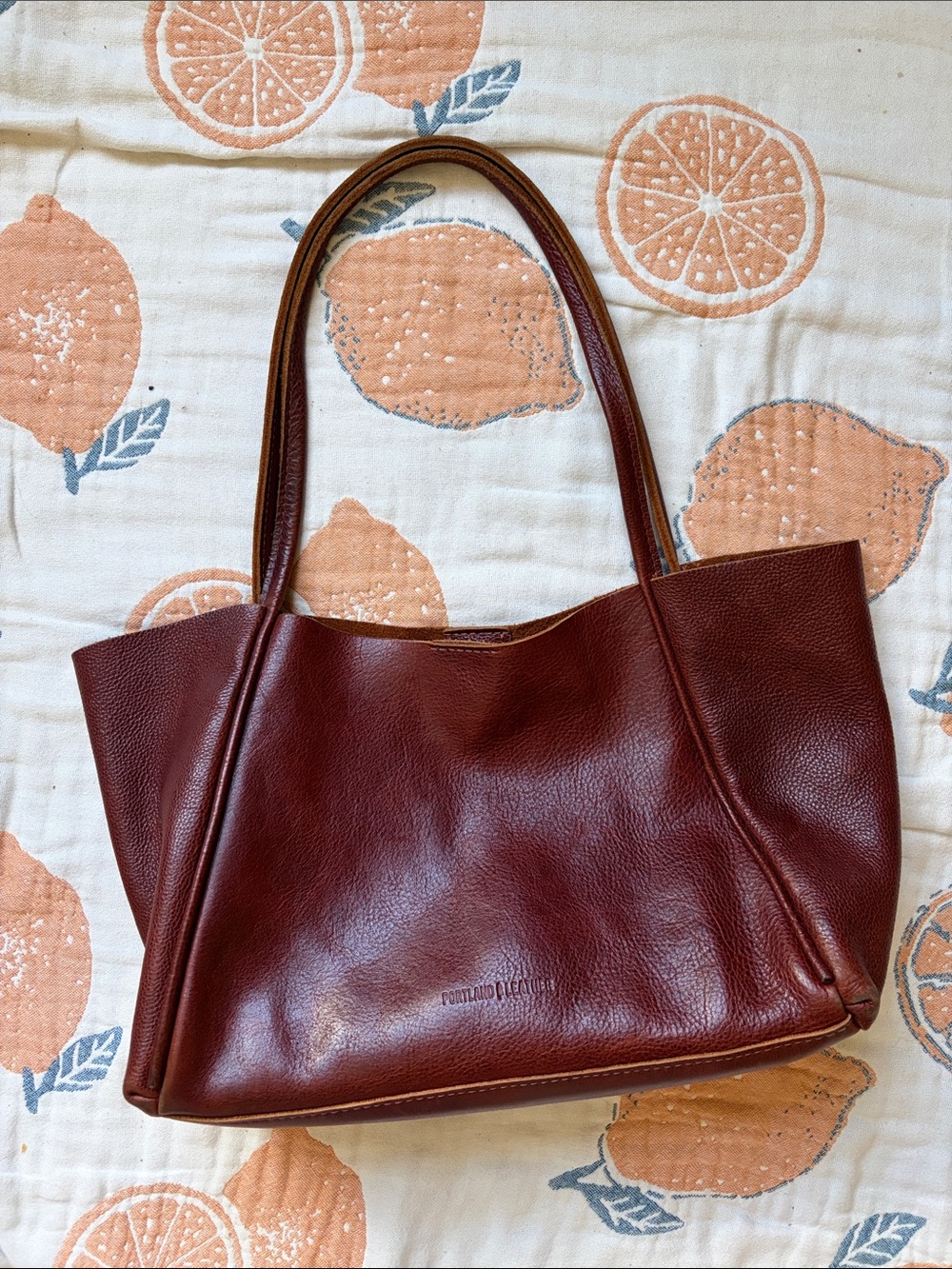 PLG • Large Devon Tote in Nutmeg